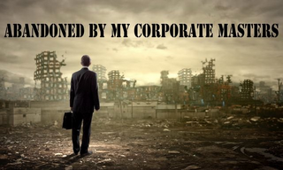 ABANDONED BY MY CORPORATE MASTERS logo