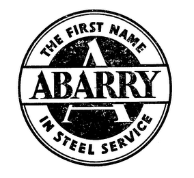ABARRY THE FIRST NAME IN STEEL SERVICE A logo
