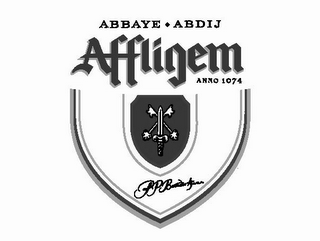 ABBAYE · ABDIJ AFFLIGEM ANNO 1074 PP BENEDICTIJNEN logo