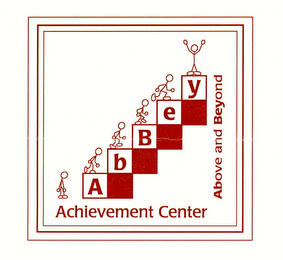 ABBEY ACHIEVEMENT CENTER ABOVE AND BEYOND logo