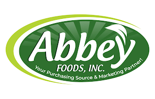 ABBEY FOODS, INC. YOUR PURCHASING SOURCE & MARKETING PARTNER! logo