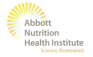 ABBOTT NUTRITION HEALTH INSTITUTE SCIENCE. ILLUMINATED. logo