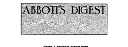 ABBOTT'S DIGEST logo