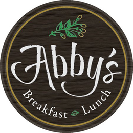 ABBY'S BREAKFAST LUNCH logo