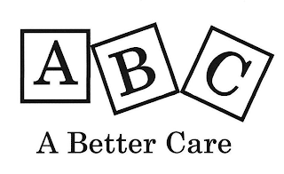 ABC A BETTER CARE logo