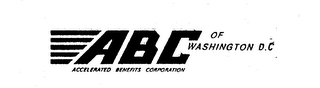 ABC ACCELERATED BENEFITS CORPORATION OF WASHINGTON D.C. logo