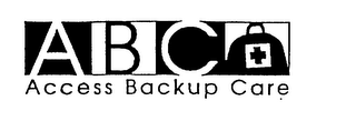ABC + ACCESS BACKUP CARE logo