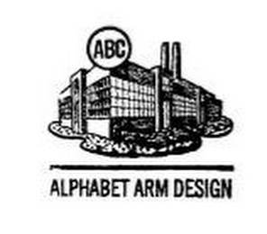 ABC ALPHABET ARM DESIGN logo
