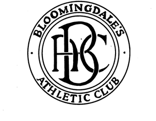 ABC BLOOMINGDALE'S ATHLETIC CLUB logo
