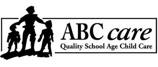 ABC CARE QUALITY SCHOOL AGE CHILD CARE logo
