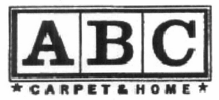 ABC CARPET & HOME logo