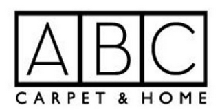 ABC CARPET & HOME logo