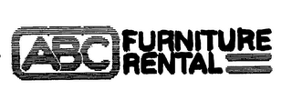 ABC FURNITURE RENTAL logo