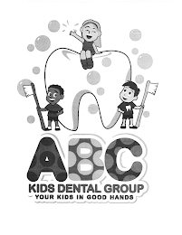 ABC KIDS DENTAL GROUP YOUR KIDS IN GOOD HANDS logo