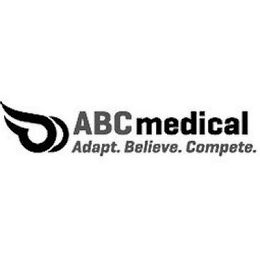 ABC MEDICAL ADAPT. BELIEVE. COMPETE. logo