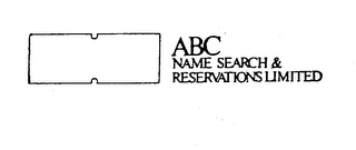 ABC NAME SEARCH & RESERVATIONS LIMITED logo