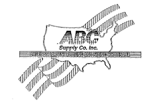 ABC SUPPLY CO. INC. AMERICA'S LARGEST ROOFING AND SIDING WHOLESALER logo