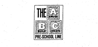 ABC THE PRE-SCHOOL LINE AMUSE BUILD CREATE logo
