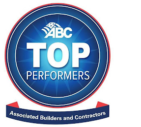 ABC TOP PERFORMERS ASSOCIATED BUILDERS AND CONTRACTORS logo