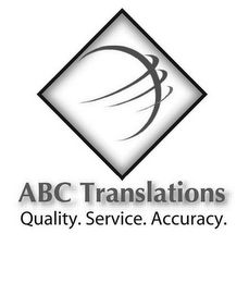 ABC TRANSLATIONS QUALITY · SERVICE · ACCURACY logo