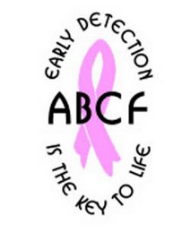 ABCF EARLY DETECTION IS THE KEY TO LIFE logo