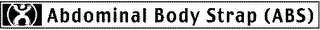 ABDOMINAL BODY STRAP (ABS) logo
