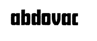ABDOVAC logo