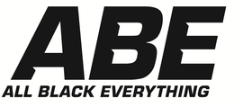ABE ALL BLACK EVERYTHING logo