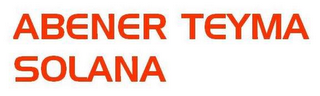 ABENER TEYMA SOLANA logo