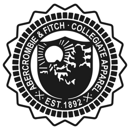 ABERCROMBIE & FITCH COLLEGIATE APPAREL EST. 1892 logo