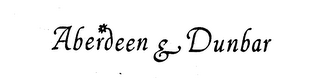 ABERDEEN & DUNBAR logo