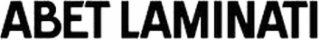 ABET LAMINATI logo