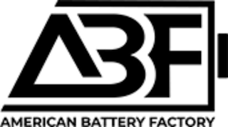 ABF AMERICAN BATTERY FACTORY logo