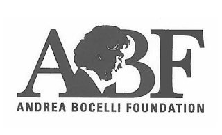 ABF ANDREA BOCELLI FOUNDATION logo