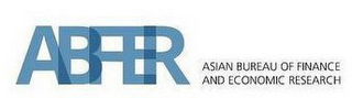 ABFER ASIAN BUREAU OF FINANCE AND ECONOMIC RESEARCH logo