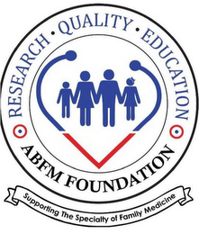 ABFM FOUNDATION RESEARCH · QUALITY · EDUCATION SUPPORTING THE SPECIALTY OF FAMILY MEDICINE logo