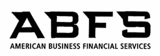 ABFS AMERICAN BUSINESS FINANCIAL SERVICES logo