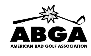 ABGA AMERICAN BAD GOLF ASSOCIATION logo
