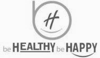 ABH BE HEALTHY BE HAPPY H logo