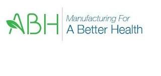 ABH MANUFACTURING FOR A BETTER HEALTH logo