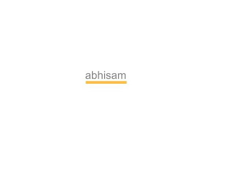 ABHISAM logo