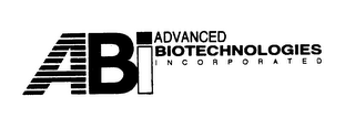 ABI ADVANCED BIOTECHNOLOGIES INCORPORATED logo