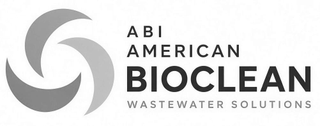 ABI AMERICAN BIOCLEAN WASTEWATER SOLUTIONS logo