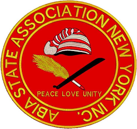 ABIA STATE ASSOCIATION NEW YORK INC. PEACE LOVE UNITY logo