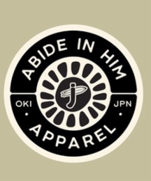 ABIDE IN HIM J OKI APPAREL JPN logo