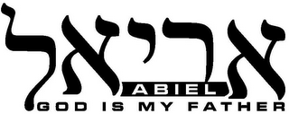 ABIEL GOD IS MY FATHER logo