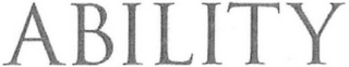 ABILITY logo