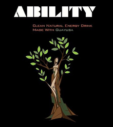 ABILITY CLEAN NATURAL ENERGY DRINK MADE WITH GUAYUSA logo