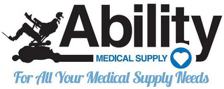 ABILITY MEDICAL SUPPLY FOR ALL YOUR MEDICAL SUPPLY NEEDS logo