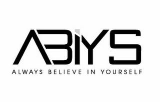 ABIYS ALWAYS BELIEVE IN YOURSELF logo